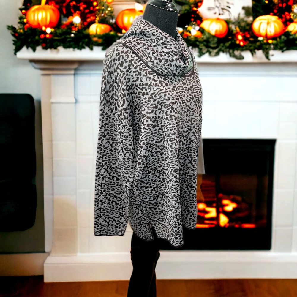 Calvin Klein women’s leopard print sweater